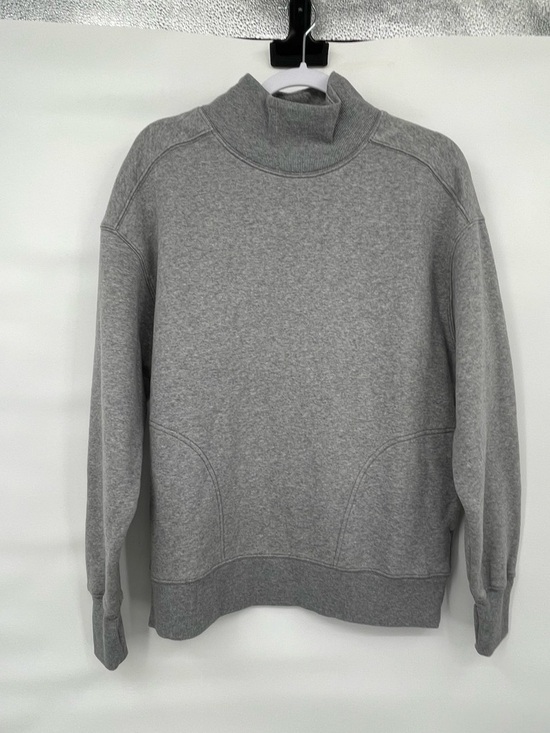 aerie Tops - Offline by Aerie NWT Cloud Fleece Oversized Mockneck gray Sweatshirt